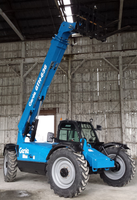 New Genie GTH-636 telehandler debuted