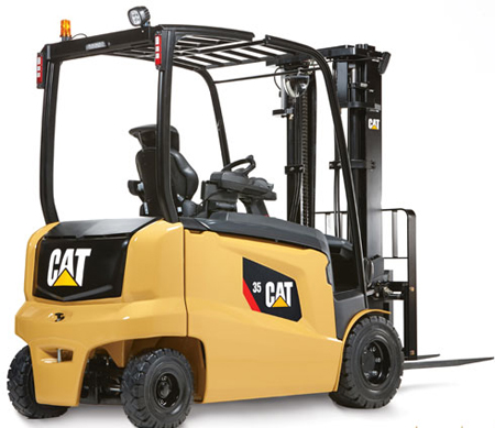 New Cat&reg; 80 volt forklift truck is electrifying