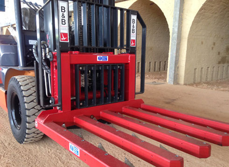 Forklift truck attachments company B&B Attachments, helps Oriental Brickworks improve performance an