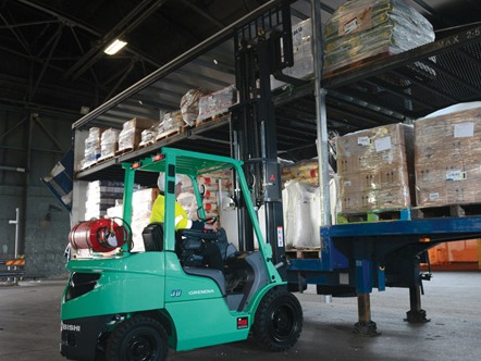 Simarco slashes fuel costs with Mitsubishi forklift trucks