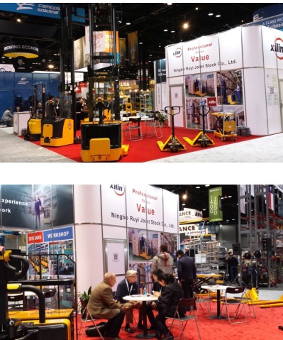 Xilin Forklift Arrived at ProMat Chicago 2015