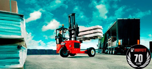 MOFFETT, part of Cargotec's Hiab business area, celebrates its 70th anniversary this year