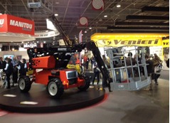 Boom launch from Manitou