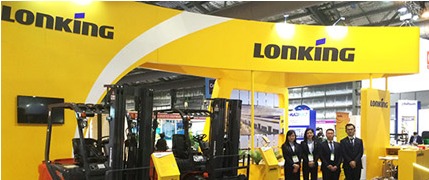 Lonking forklifts stunned its debut in CeMAT