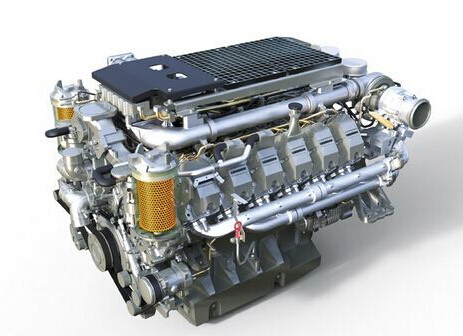 New generation diesel engines for Liebherr mobile harbour cranes