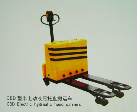 Jingxinlong CBD Hydraulic Semi-electric Pallet Truck CBD Semi-electric