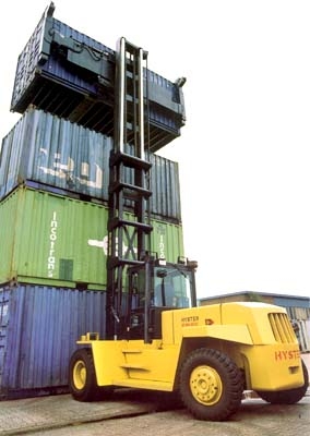 Hyster Container Handler Forklift-Empty H10.00XM-12EC_ForkliftNet.com
