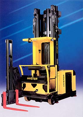 Hyster Super Narrow Aisle Three-way Electric Stacker Three-way