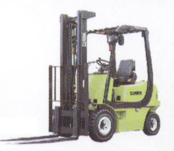 Clark ECG25 2.5T Electric Four Wheel Counter Balanced Truck ECG25