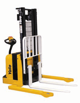 Yale MSW-E 2000-2500 Pounds Pedestrian Semi-electric Stacker MSW-E