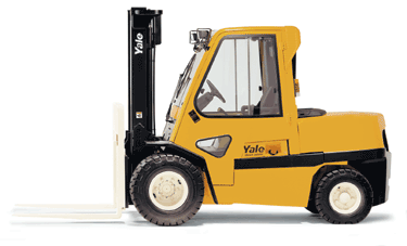Yale 10000 - 12000 Pounds Gas Counter Balanced Truck GP-MJ