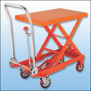 Huoli HHI 0.15T Hand Push Step Hydraulic Lift Table HHI-015