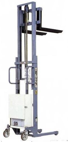 OPK 0.5T Two-section-lift Pedestrian Full Electric Stacker PLW-D500-25