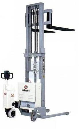 OPK 0.8T Two-section-lift Pedestrian Full Electric Stacker PLW-SU800-25L　