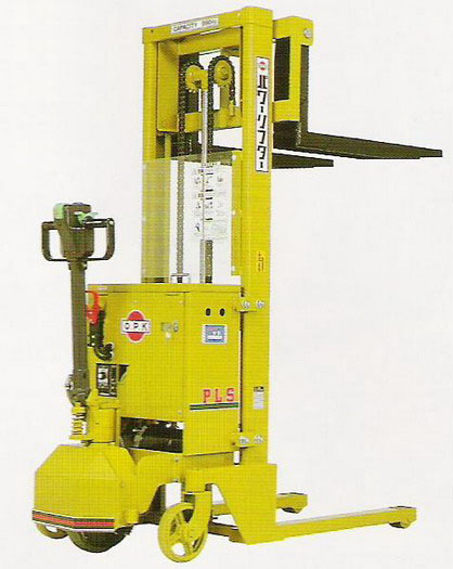 OPK 0.65T Two-section-lift Pedestrian Full Electric Stacker PL-SW650-25