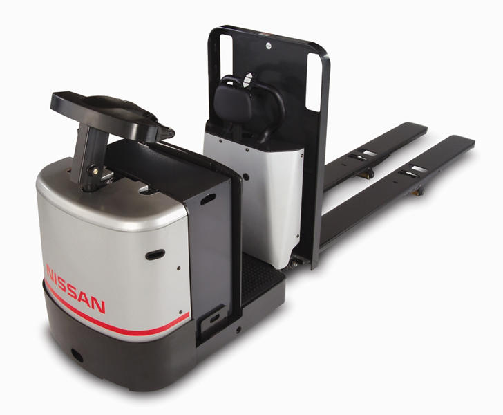 Nissan SPN80 8000 Pounds Stand-on Electric Pallet Truck SPN80