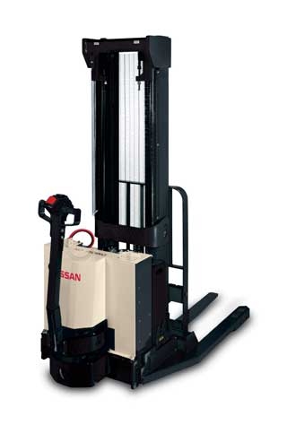 Nissan WCN30/WCN40 3000/4000 Pounds Pedestrian Full Electric Stacker WCN30/WCN40_ForkliftNet.com