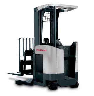 Nissan RRN45 4500 Pounds Stand-on Reach Truck RRN45