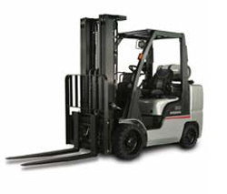 Nissan CLU55 5500 Pounds LPG Counter Balanced Truck CLU55