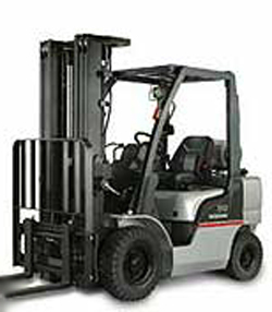 Nissan AL35 3500 Pounds Dual Fuel Counter Balanced Truck AL35_ForkliftNet.com