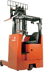 Nissan JC01 Side Drive Reach Truck JC01