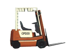 JXCC CPD20 2T Electric Forklift CPD20