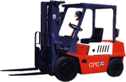 Shanxi CPC30 3T Diesel Counter Balanced Truck CPC30