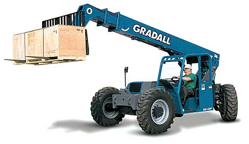 Gradall G6-42P 6600 Pounds Telescopic Hanler G6-42P_ForkliftNet.com