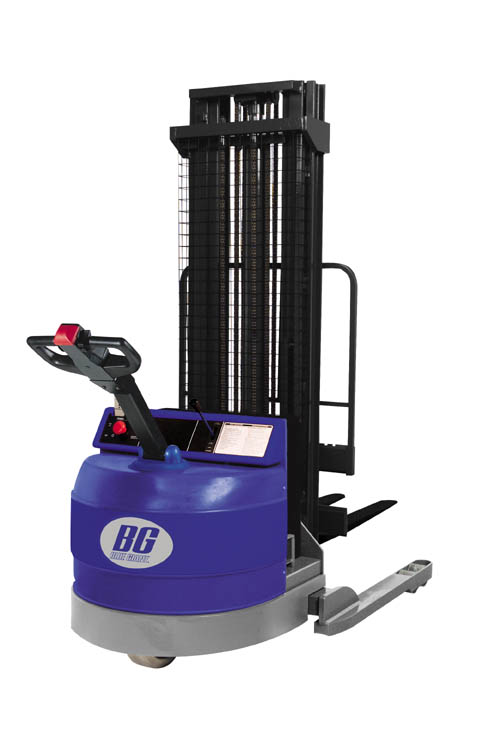 Blue Giant BGN40 4000 Pounds Pedestrian Narrow Aisle Full Electric Stacker BGN40