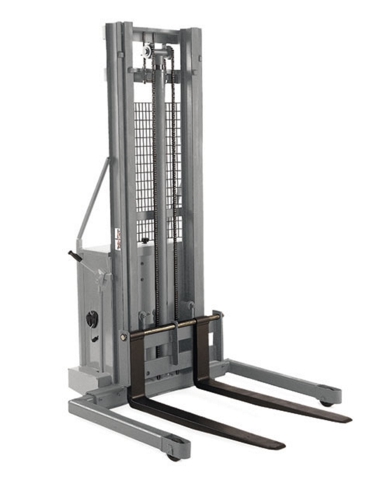 Blue Giant P-25 2500 Pounds Pedestrian Semi-electric Stacker P-25