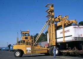 Mi-Jack MJM 90RT Diesel Container Handler Counter Balanced Forklift-Full MJM 90RT