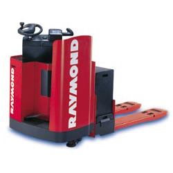 Raymond Model 019 4500 Pounds Stand-on Electric Pallet Truck Model 019 ELF Rider Pallet Truck