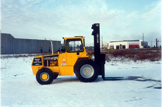 Load 2200 15,000 Pounds Diesel Counter Balanced Truck 2200