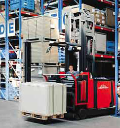 Linde  K13-3 / K15-3 1.3-1.5T High Level Man-Up Three-way Stacker K13-3 / K15-3