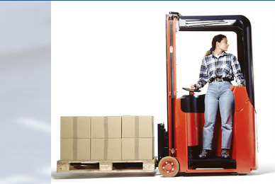 Linde E10 1T Three Wheel Electric Counter Balanced Truck E10