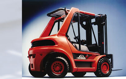 Linde H80 8T LPG Counter Balanced Truck H80