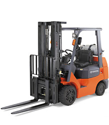 Toyota 7FGCU30 6000 Pounds LPG/Gas Counter Balanced Truck 7FGCU30