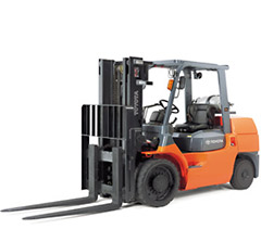 Toyota 7FGCU70 15500 Pounds LPG/Gas Counter Balanced Truck 7FGCU70
