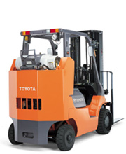 Toyota 7FGCU45-BCS 10000 Pounds LPG/Gas Counter Balanced Truck 7FGCU45-BCS