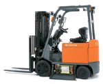 Toyota 7FBCU32 6500 Pounds Four Wheel Electric Counter Balanced Truck 7FBCU32