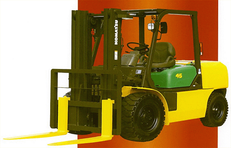Komatsu Compact 3.5-4T Gas/Diesel Counter Balanced Truck Compact