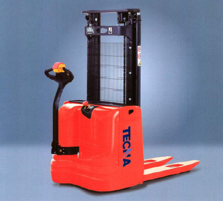 Tecna TMS14 1.4T Pedestrian Full Electric Stacker TMS14