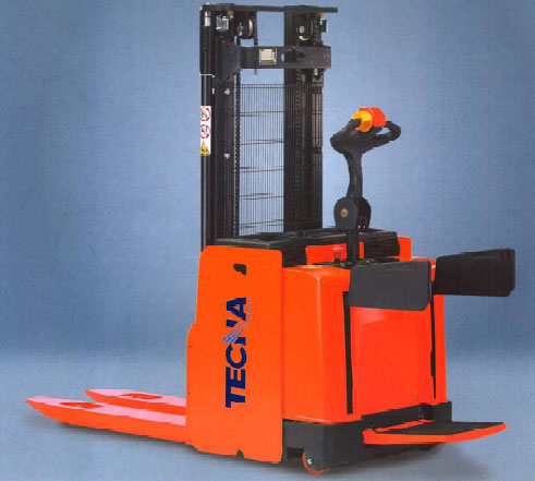 Tecna TMS15X 1.5T Stand-on Full Electric Stacker TMS15X