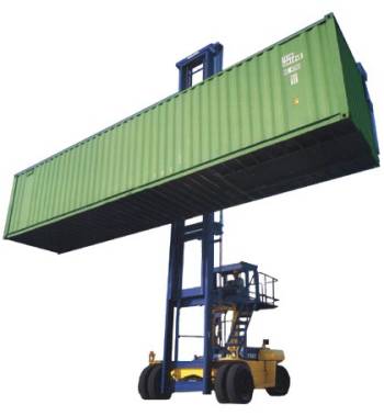 Komatsu Diesel Container Handler Counter Balanced Forklift-Empty Container Counter Balanced Forklift