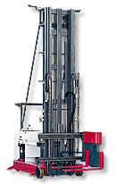 NICHIYU RFT Series 1-1.5T Three-way High Level Man-down Stacker RFT Series (STANDARD TYPE)