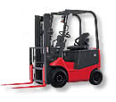 NICHIYU FB-DC 1-3T Four Wheel Electric Counter Balanced Truck FB-DC Series (STANDARD TYPE)