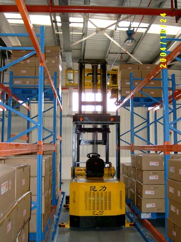 Kunlun KL15 1.5T High Level Man-down Three-way Stacker KL15