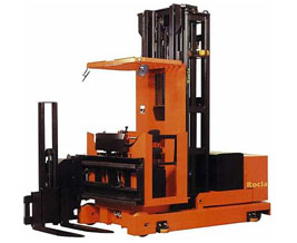 Rocla High Level Man-Up Three-way Stacker Three-way Stacker