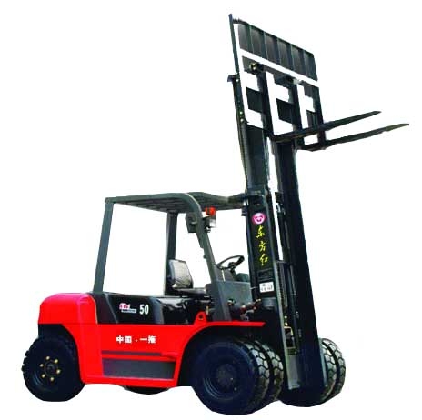 Yituo 5T Diesel Counter Balanced Forklift CPCD50/CPCD50B_ForkliftNet.com