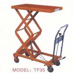 Dingjin TF15 Hand Scissor Hydraulic Lift Table TF15